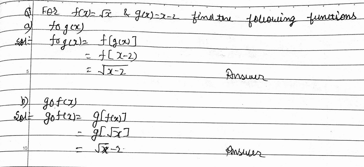 Algebra homework question answer, step 1, image 1